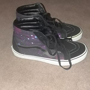 Galaxy high top Vans